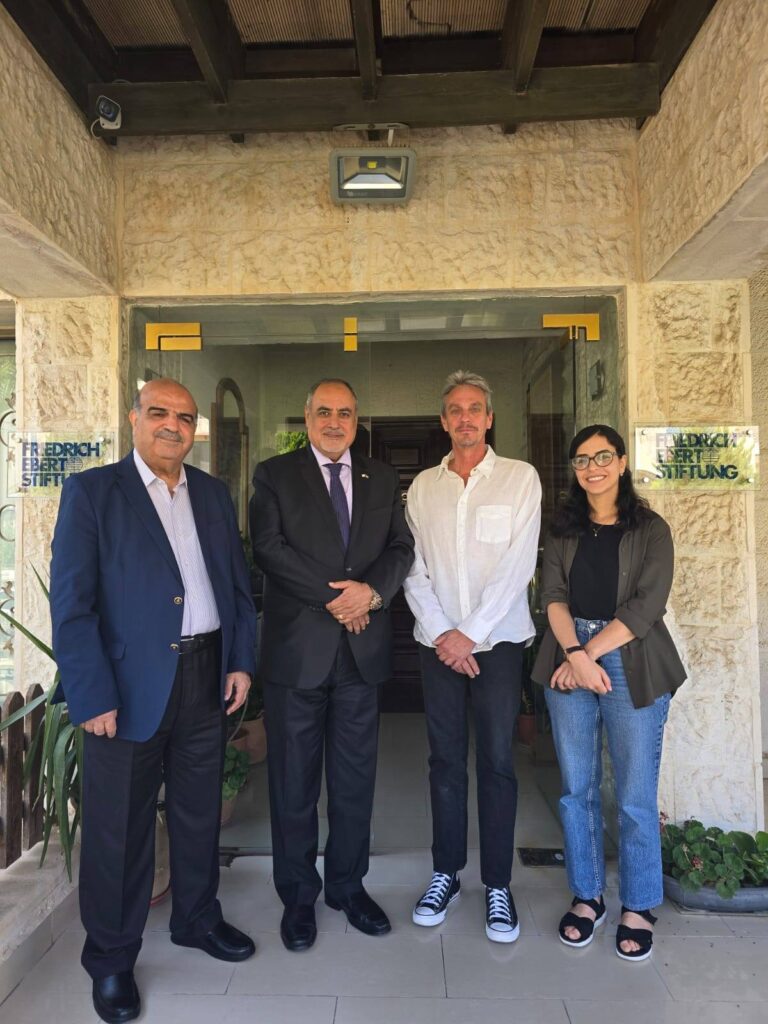 Read more about the article اتحاد العمال يبحث مع مؤسسة فريدريش إيبرت أوجه التعاون خلال الفترة القادمة