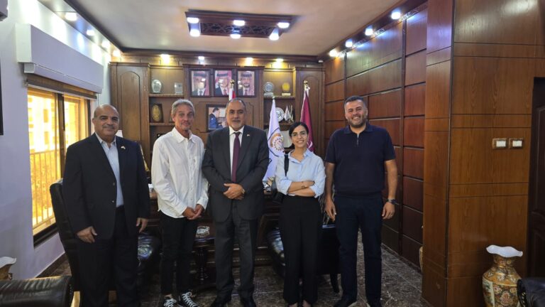 Read more about the article الفناطسة يعقد سلسلة اجتماعات مع شركاء دوليين لبحث تعزيز العمل النقابي ودعم العمال وتطوير أوجه التعاون المشترك
