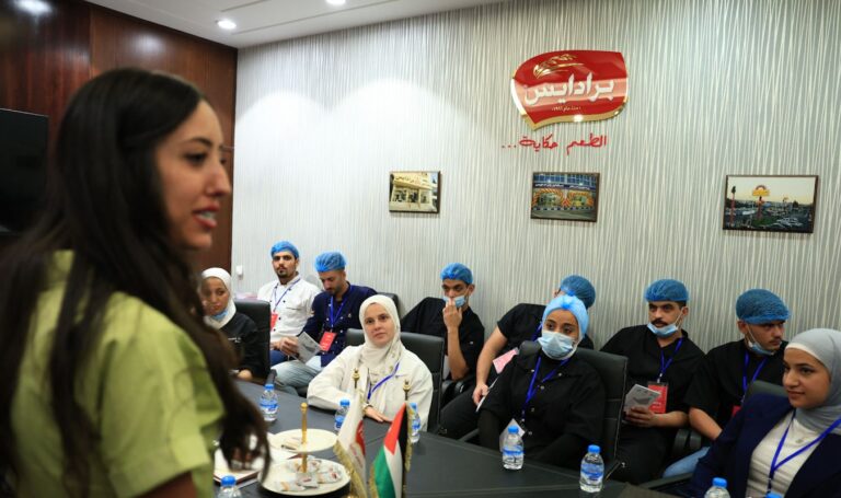Read more about the article مشروع “قوة النقابات” ينفذ جلسة توعية ميدانية في مخابز برادايس